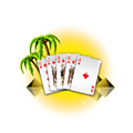 Oasis Poker is a variation of a Jackpot-featured Caribbean Poker. The rules of Oasis Poker are pretty much the same, except the player is allowed to exchange cards before raise or fold decision. The objective of Oasis Poker is to beat the dealer's hand by receiving a higher five-card poker hand.